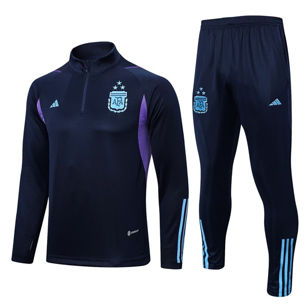 Sudadera De Training Argentina 2022 2023 Azul Púrpura